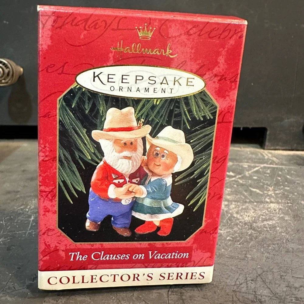 Hallmark Keepsake Ornament # 3 The Clauses‎ on Vacation Collectors Series